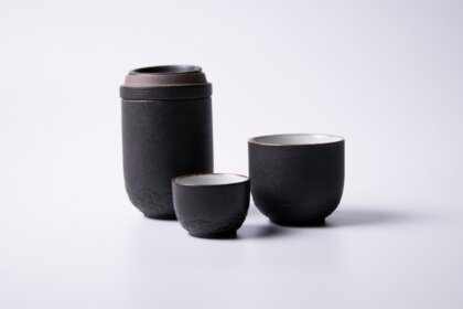 Набор посуды для заваривания чая, керамика и глазурь