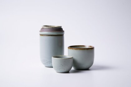 Набор посуды для заваривания чая, керамика и глазурь