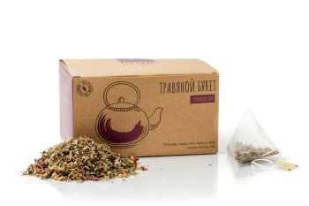 Фиточай в пирамидках TeaCraft "Травяной букет" 50шт.