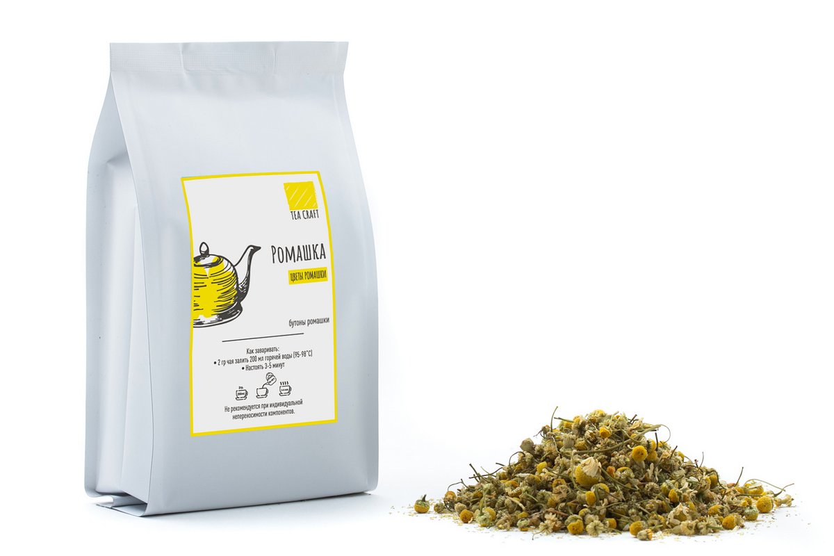Фиточай в пирамидках TeaCraft "Ромашка" 50шт.